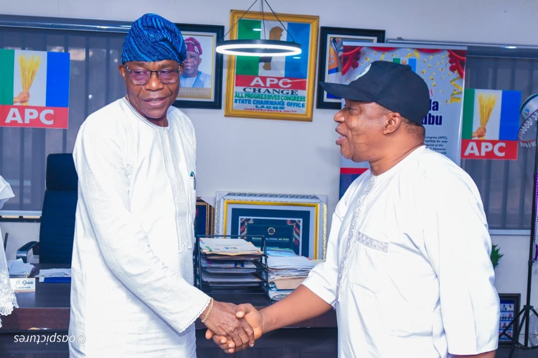 RHGM Lagos State Chapter Pays Familiarization Visit to APC State Chairman, Hon. Cornelius Ojelabi